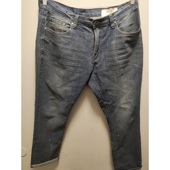 Six Lincoln New York 34/30 Slim Fit Stretchy BLUE Jeans women - Picture 1 of 8